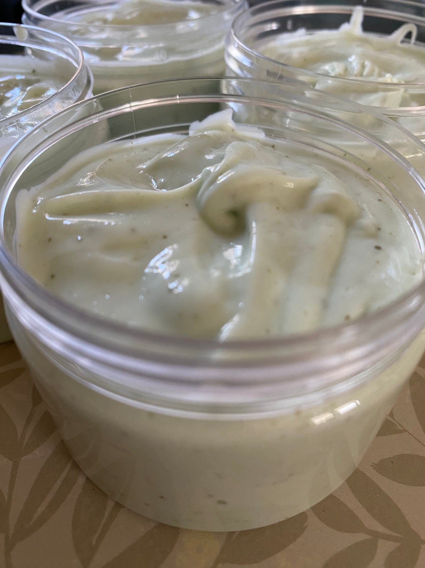 Luxury green tea hair mask