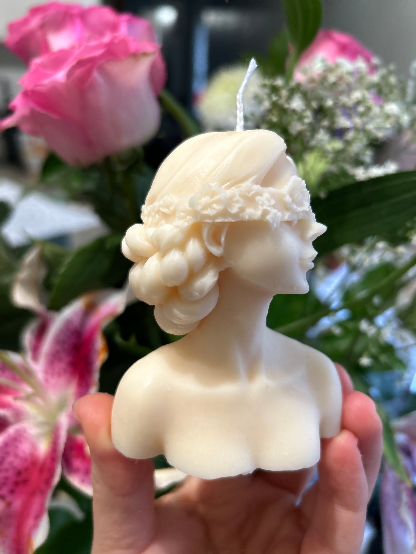 Miss spring candle