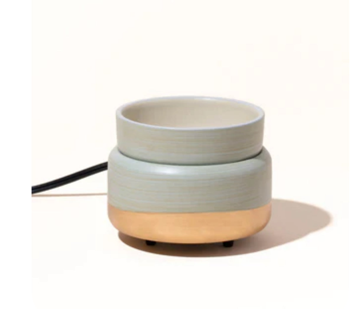 Green wax warmer