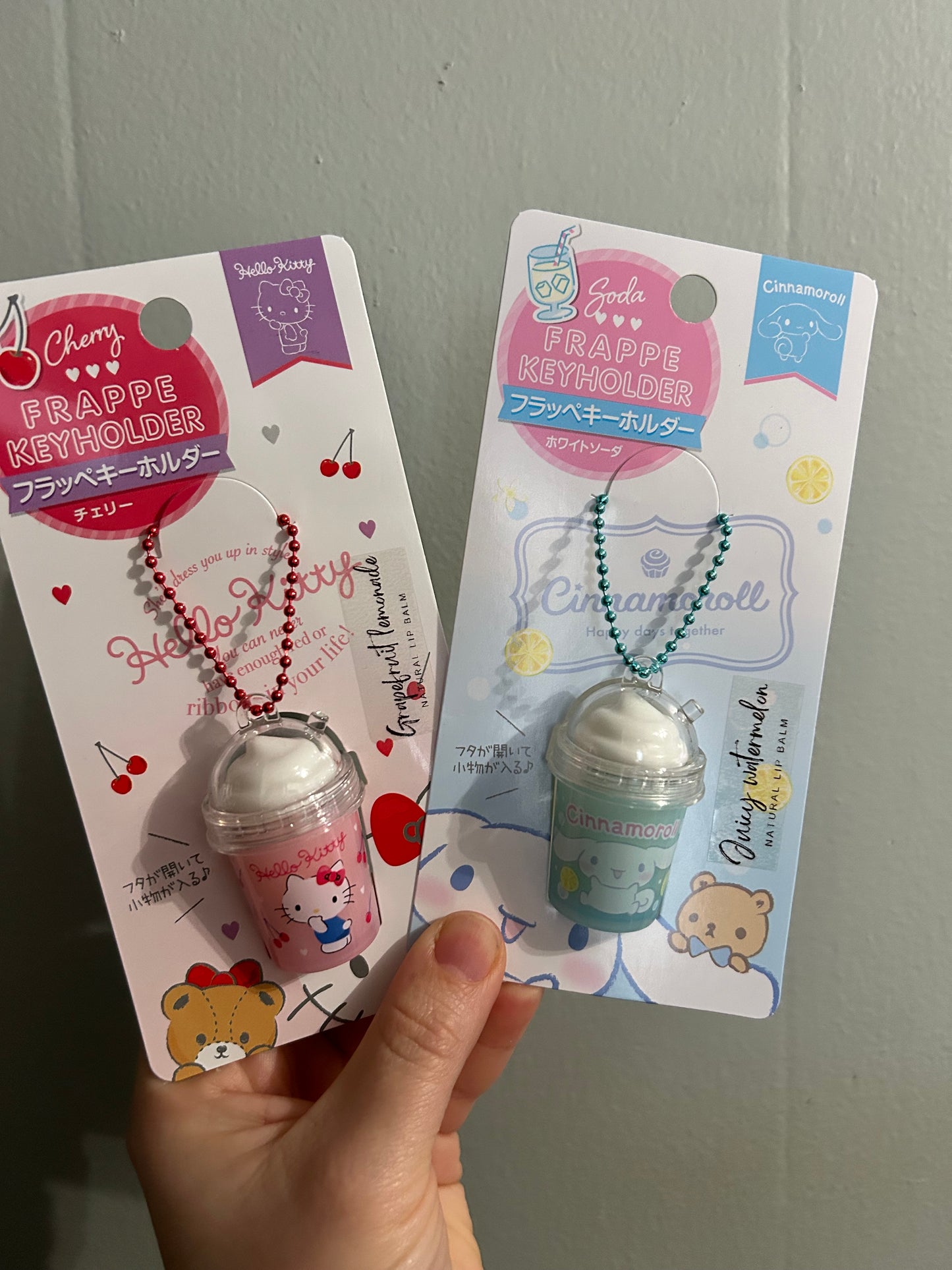 HK lip balms