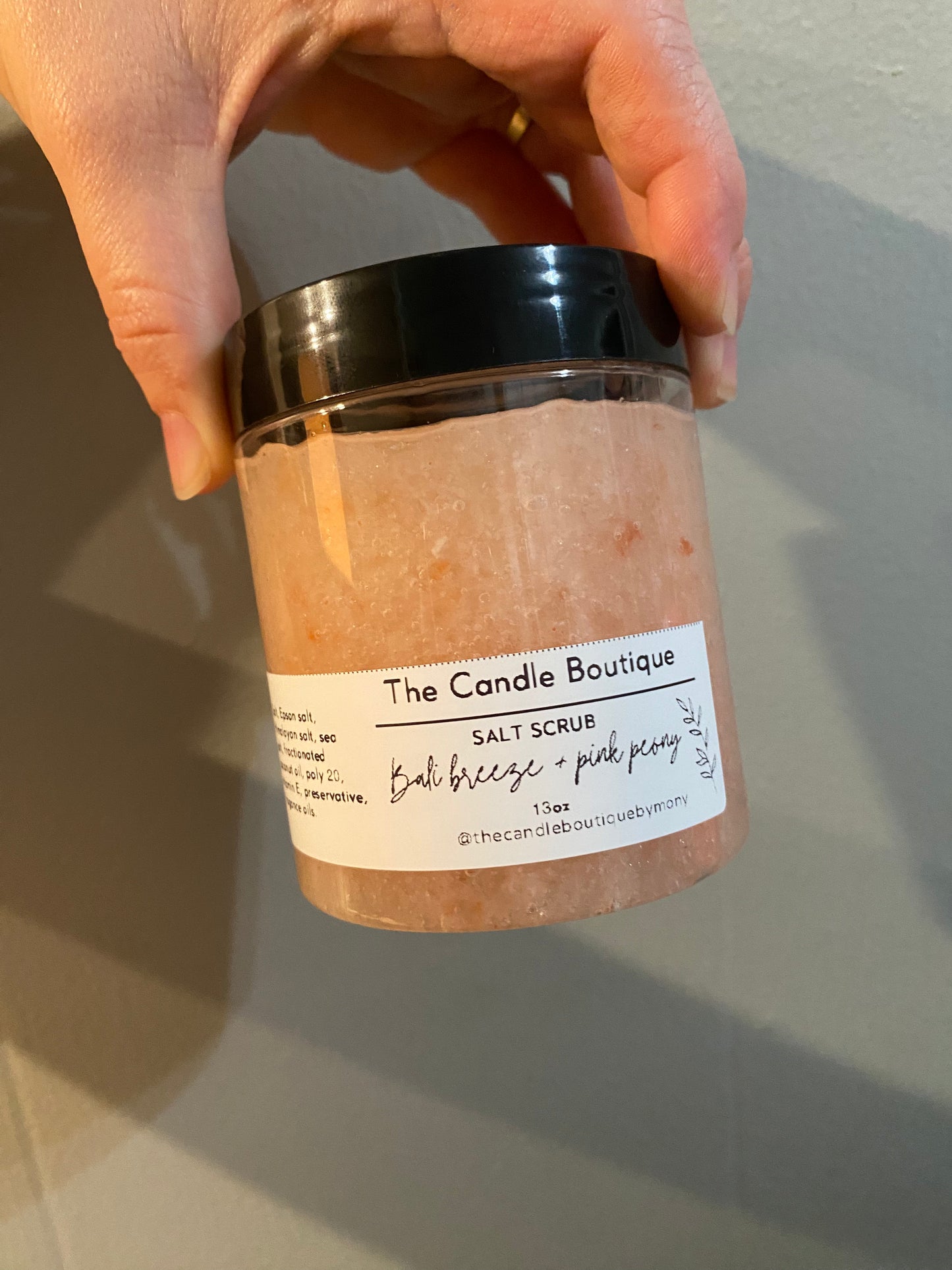 Bali salt scrub