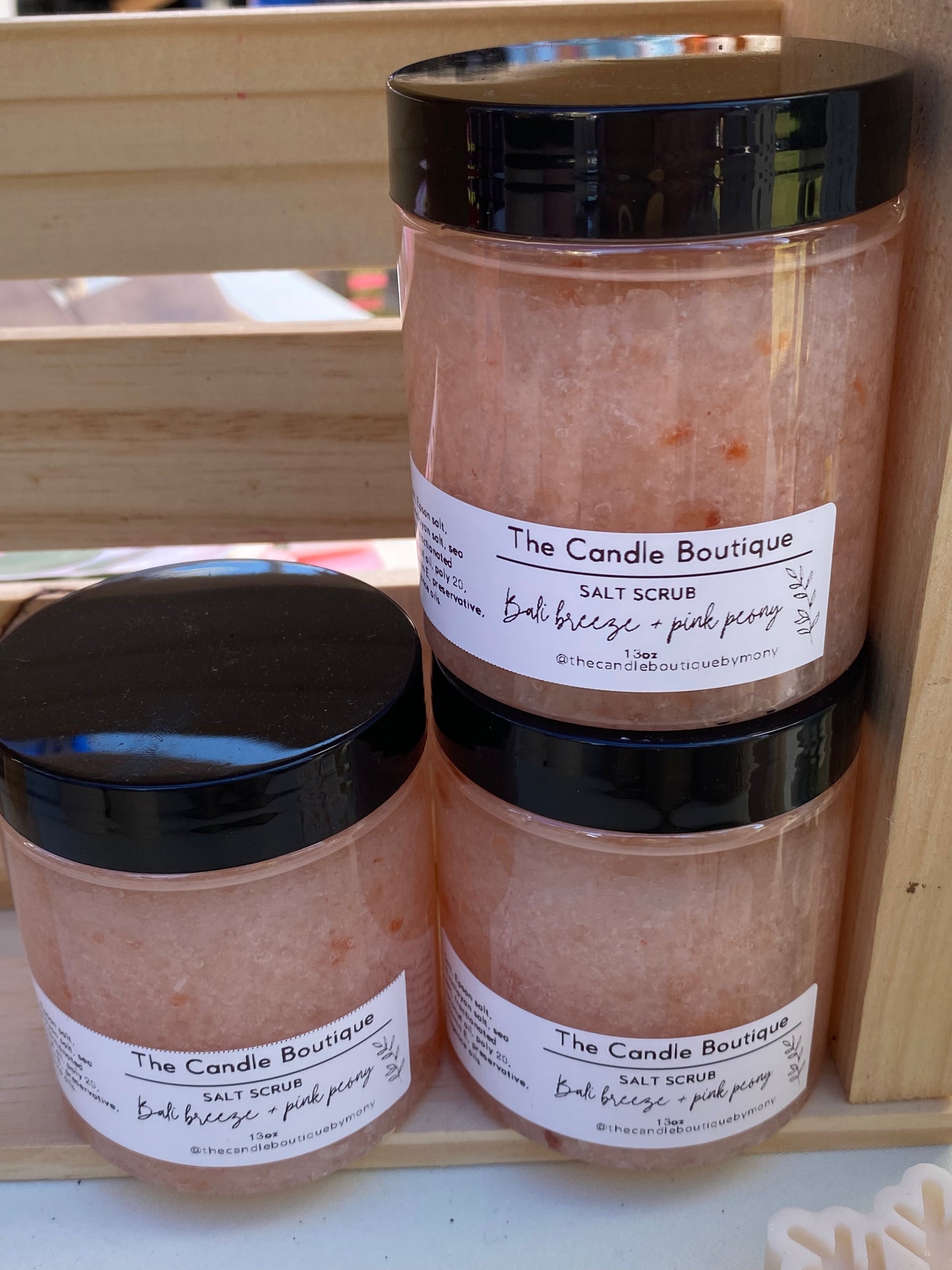 Bali salt scrub
