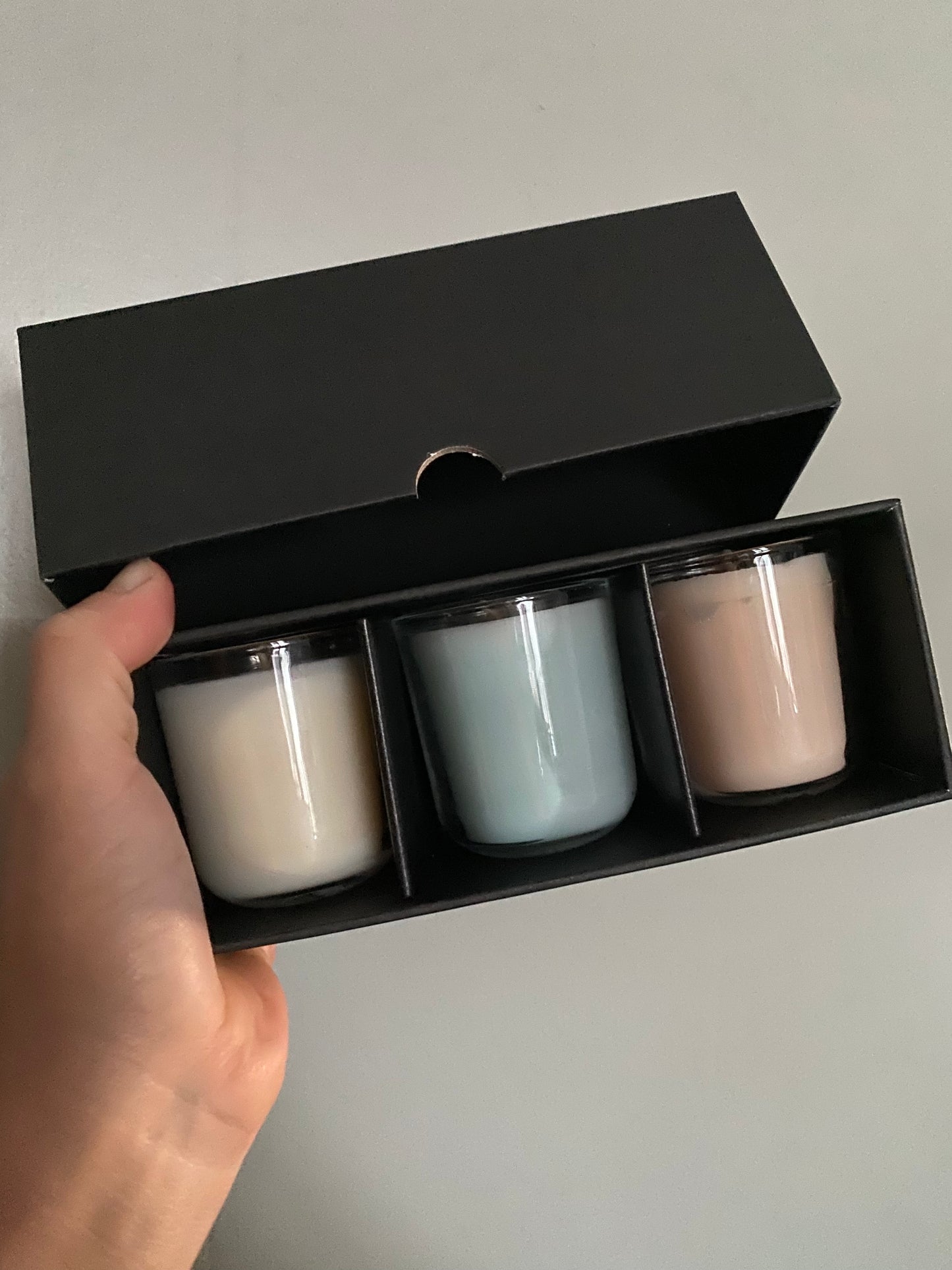 Kit 3 mini candles